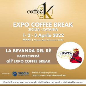 Locandina expo coffee break de "La Bevanda del Re"